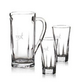 Chesswood Crystal Pitcher & 2 Crystal Hiball Glasses